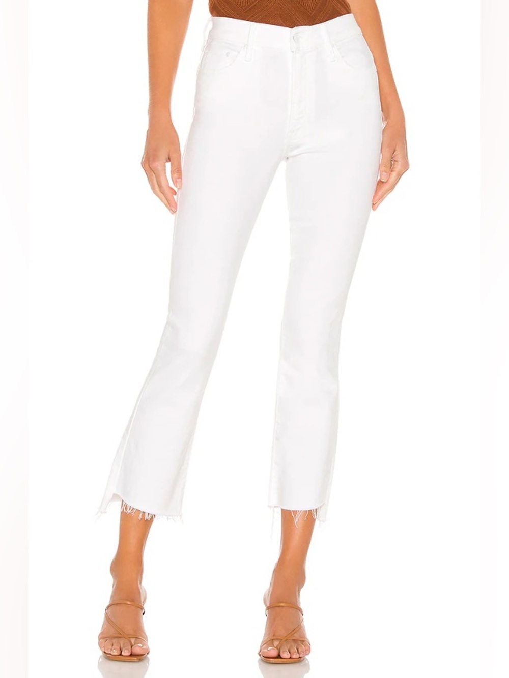 MOTHER Insider Crop Step Fray Jeans
